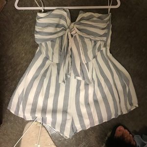Striped Romper